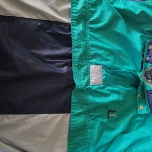 Vintage 80s 90s PGA Tour Colorblock Windbreaker Jacket USA Made Size Medium